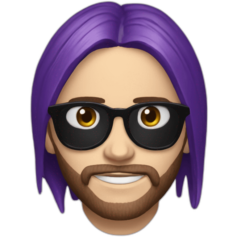 Jared Leto eggplant emoji