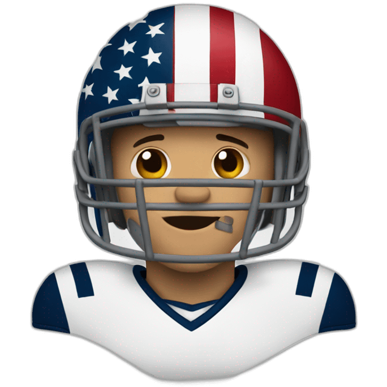 American football emoji