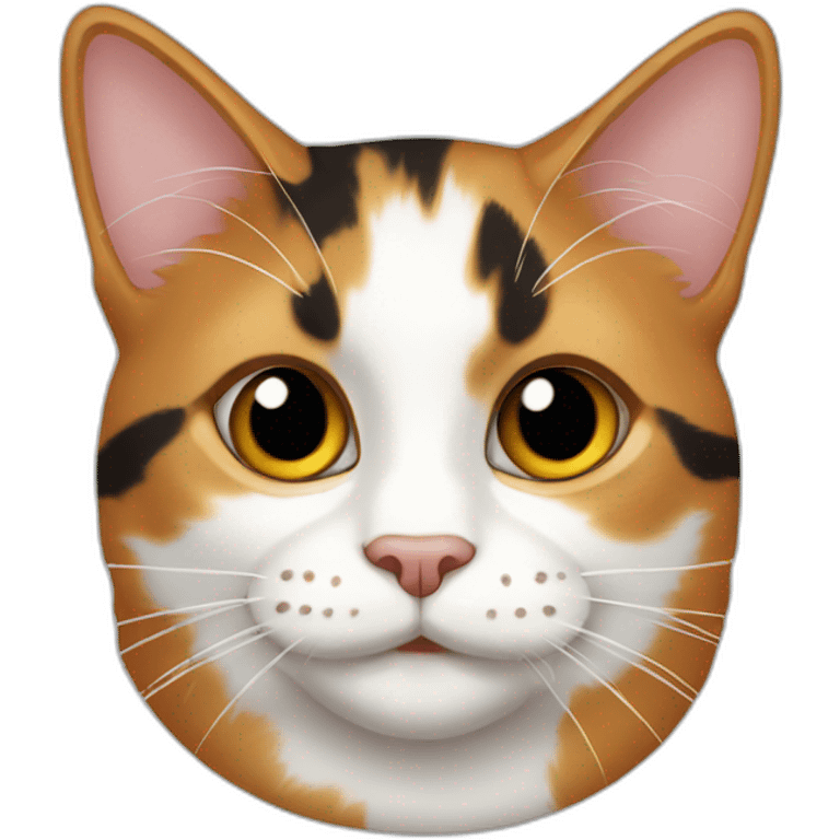 calico tabby cat emoji