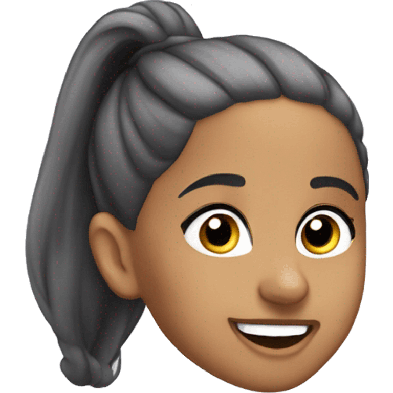 Ariana grande grand écart emoji