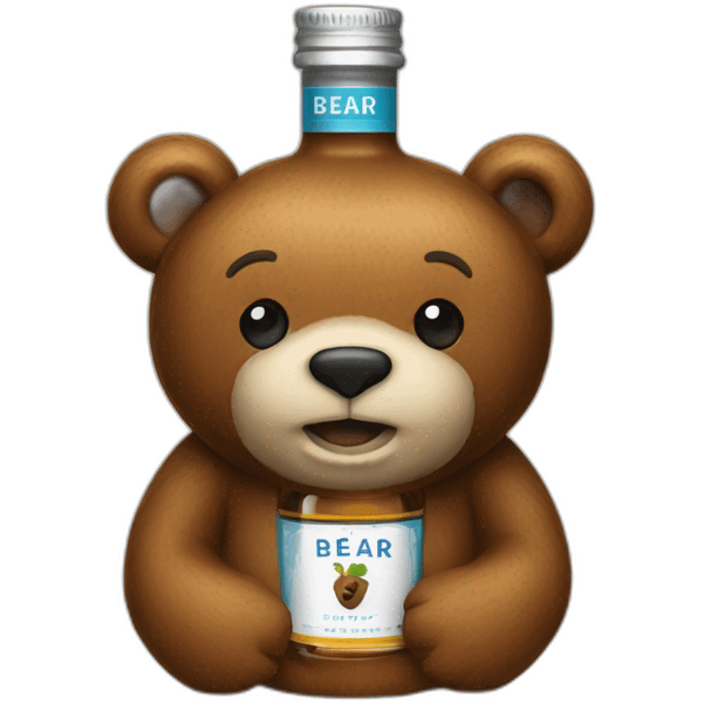 bear vodka emoji