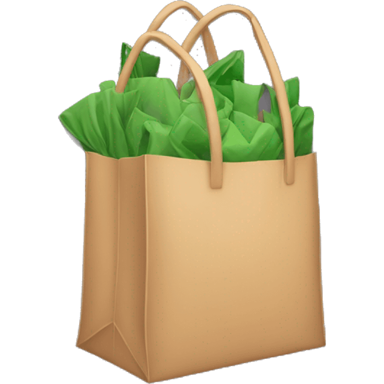 Shopping bag emoji