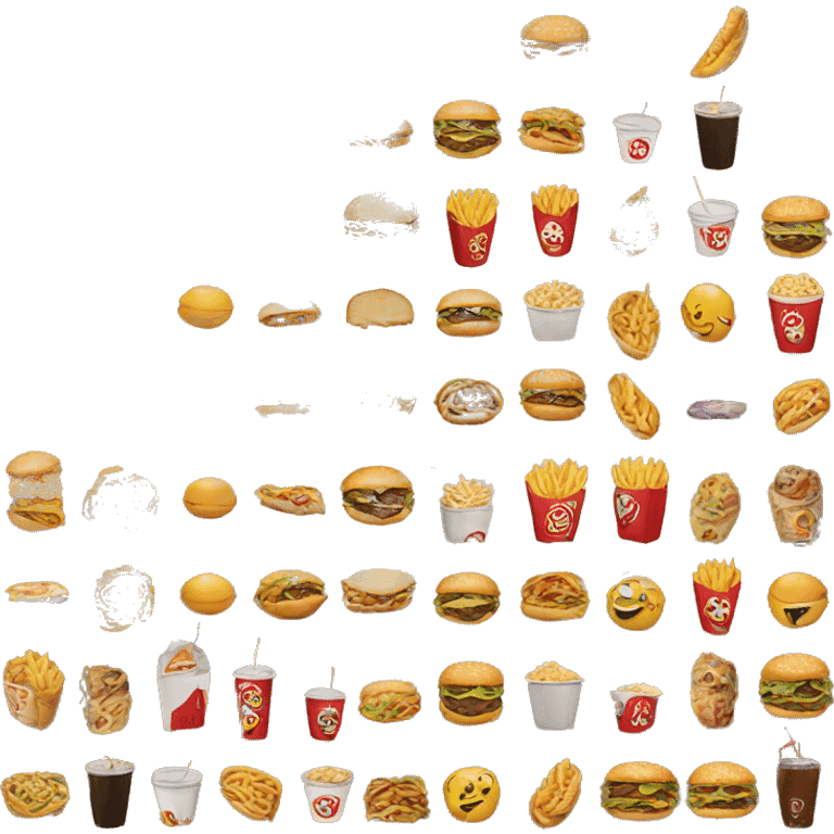 Fast food emoji