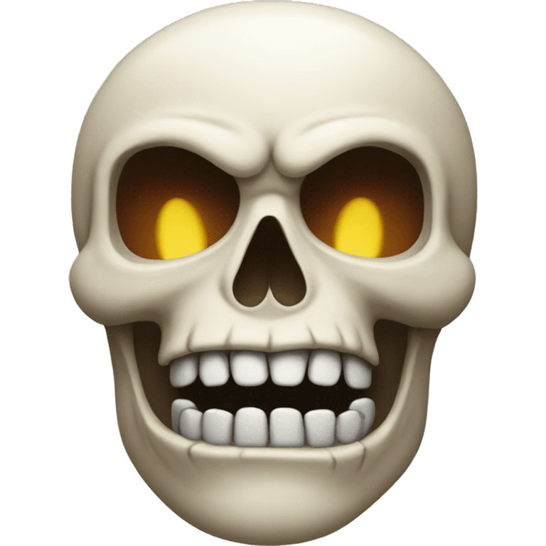 skull mewing emoji