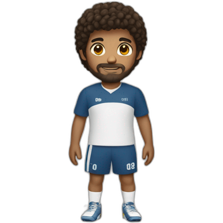 Luca sportsman with darkbrown hairs emoji