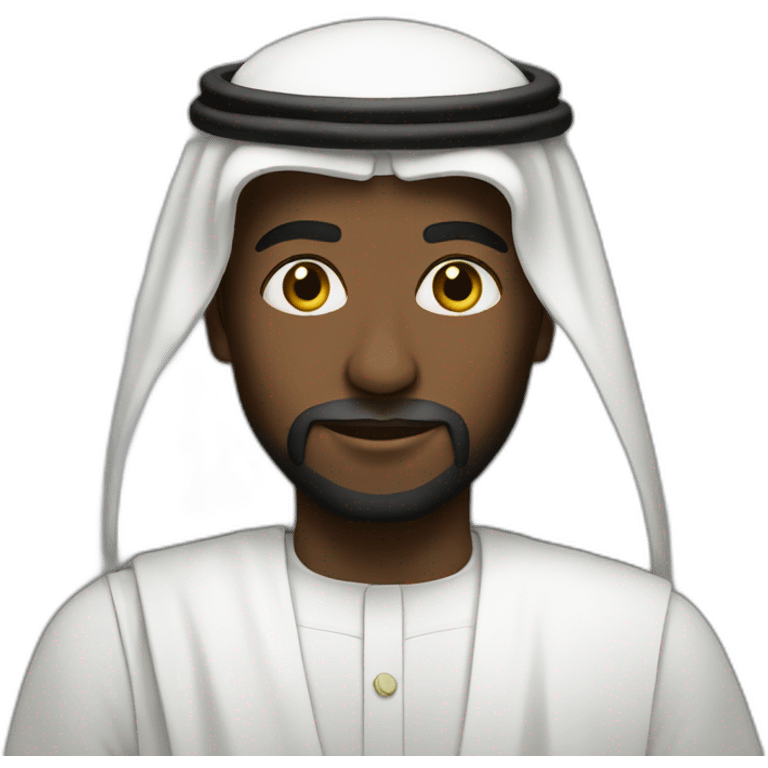 Saudi Arabia black emoji