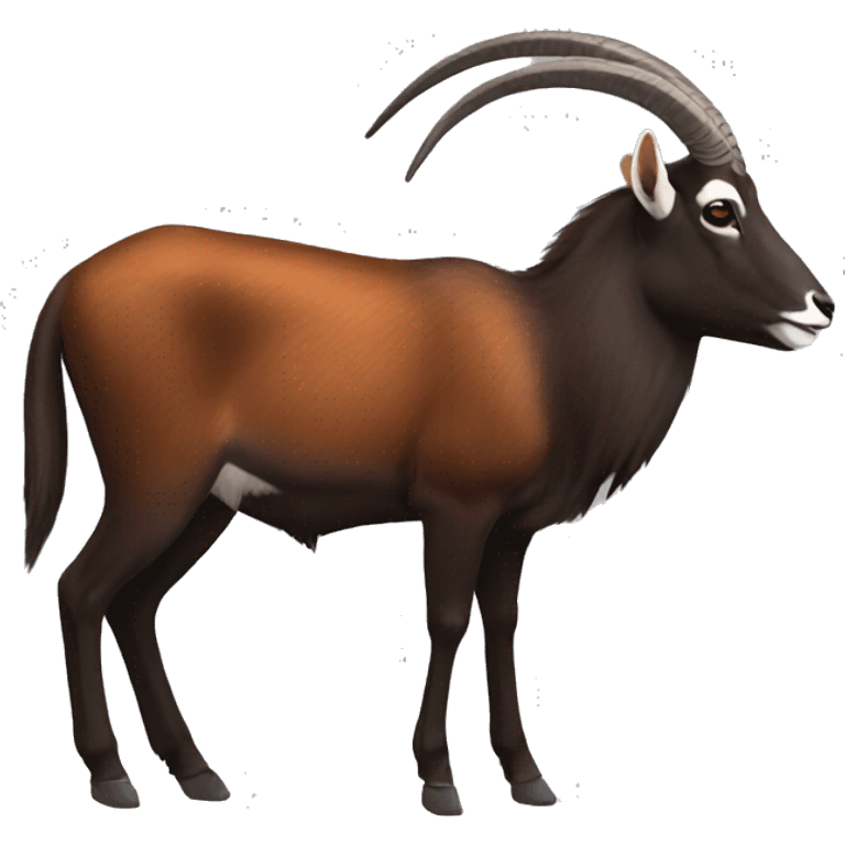 sable antelope emoji