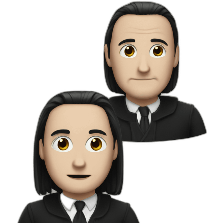 Mercredi addams emoji