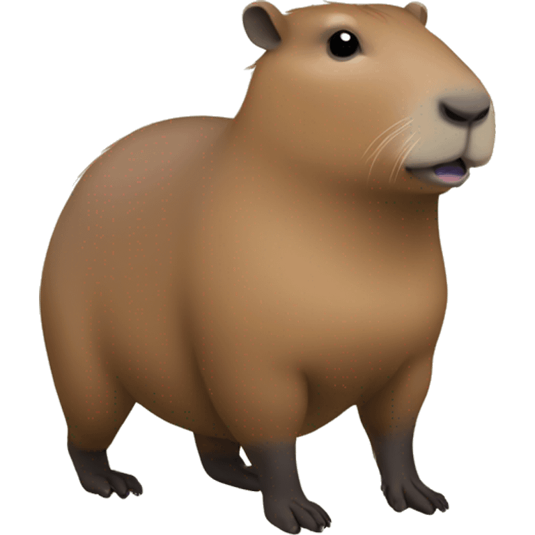 full body capybara emoji