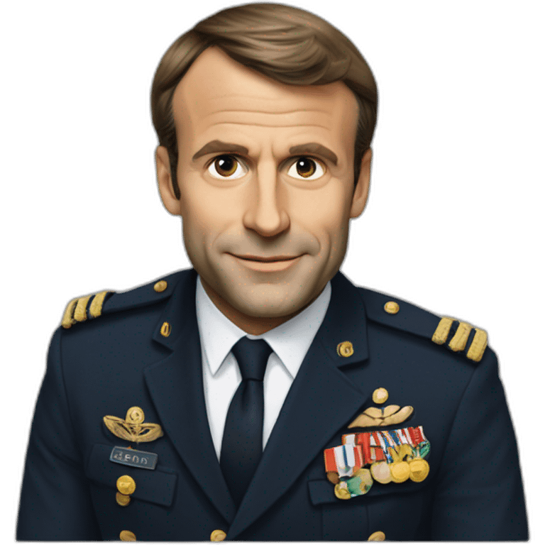 Emanuel Macron  emoji