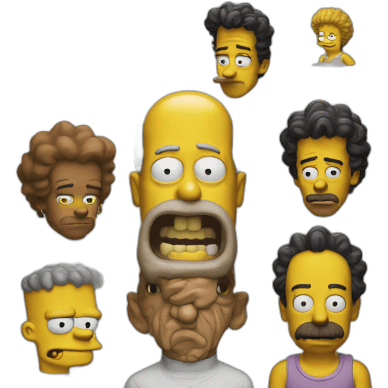 The simpsons emoji