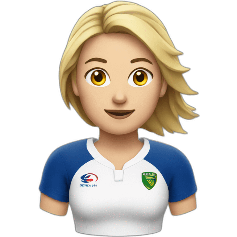 rugby woman emoji