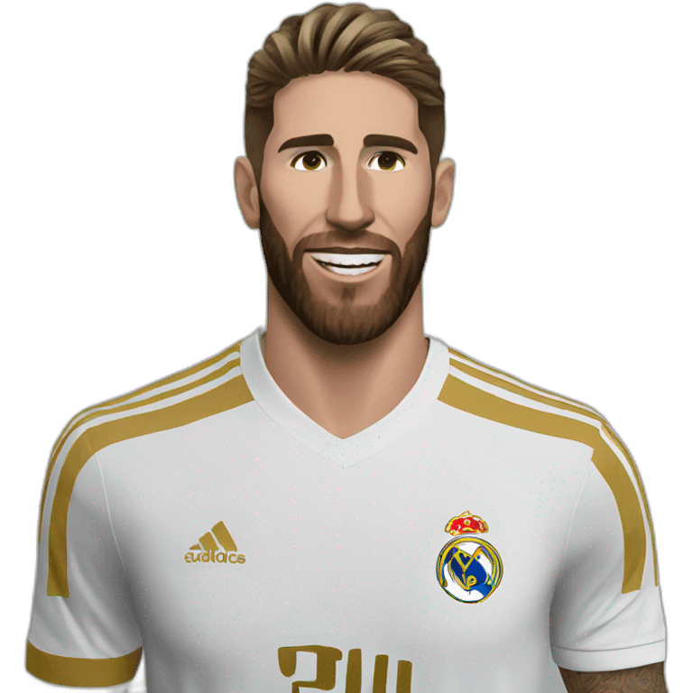 sergio ramos realistic emoji