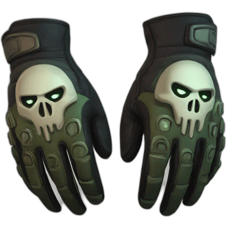 Doom Gloves emoji