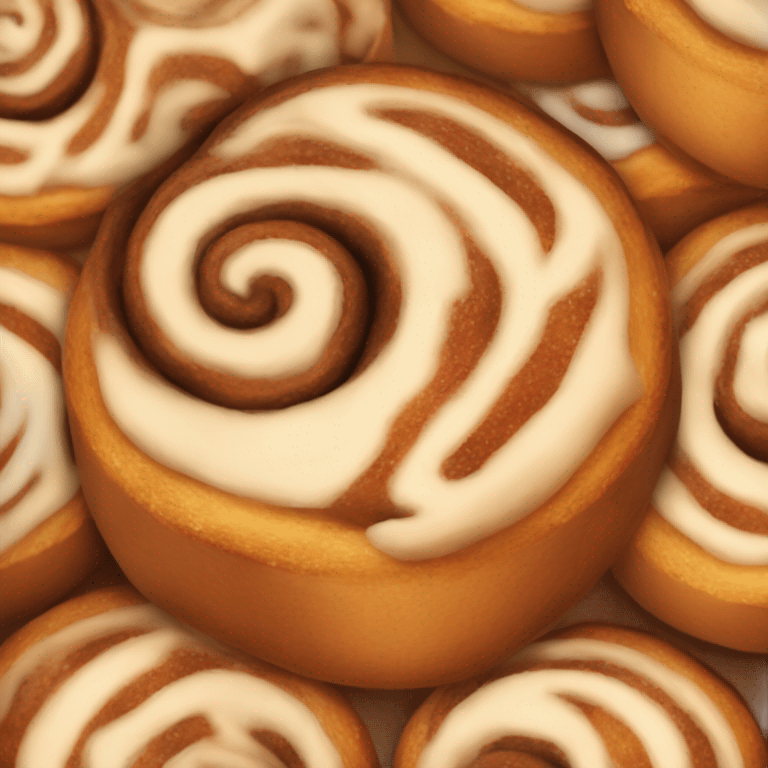 Cinnamon roll emoji