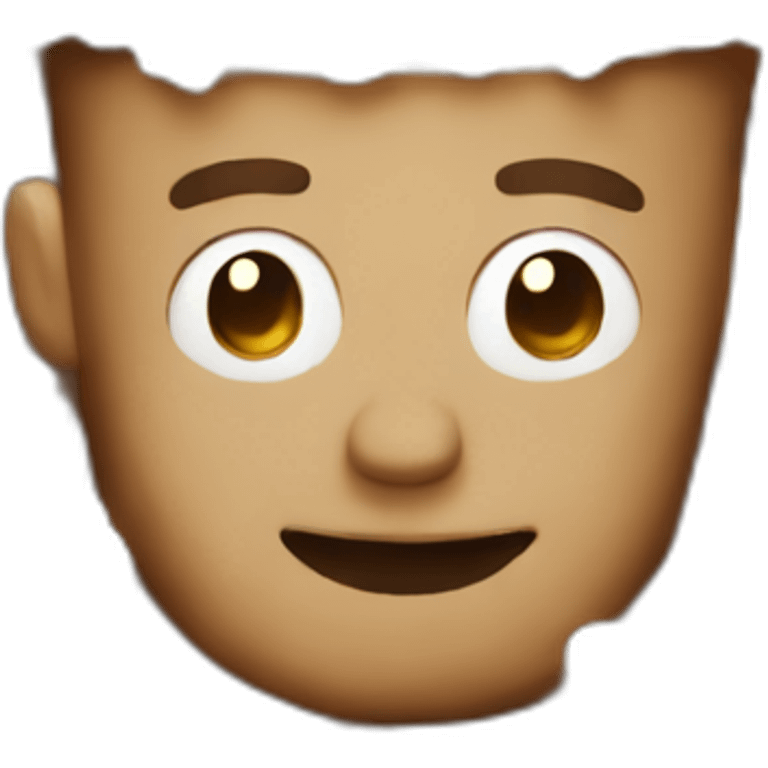 Man made of popcorn emoji