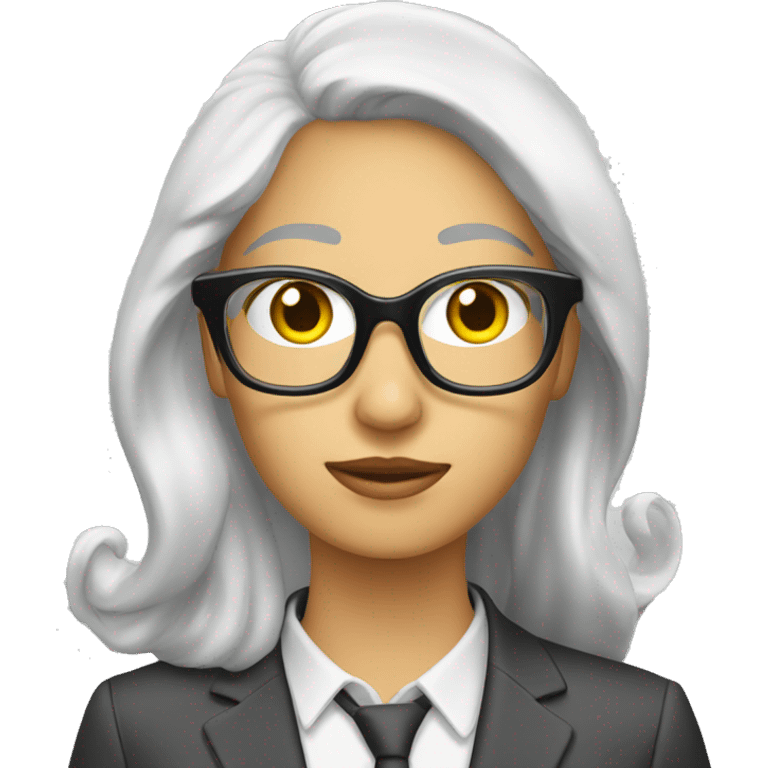 Sirene office glasses emoji