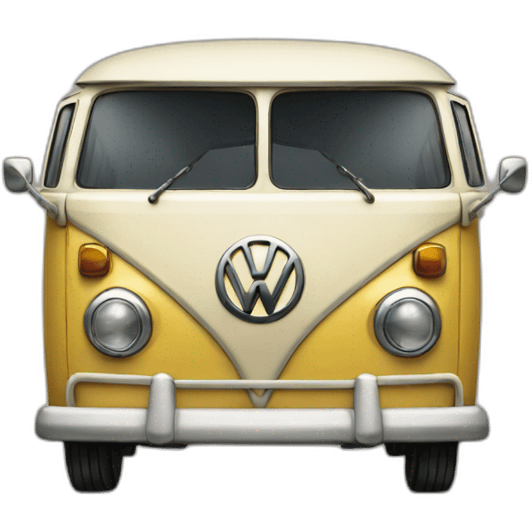 old vw split bus emoji