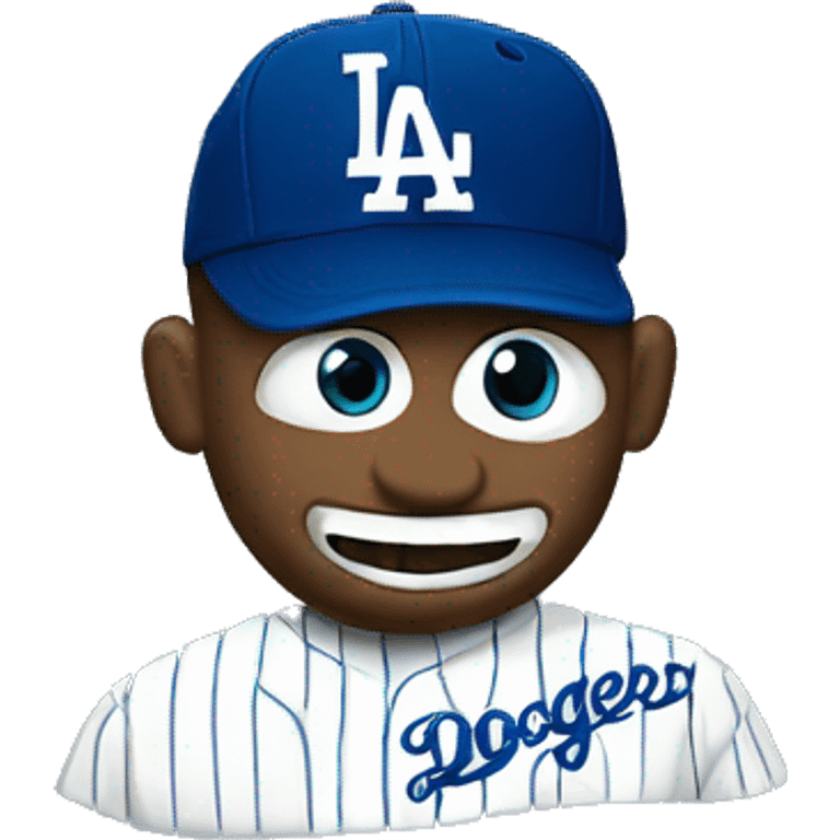 Dodgers logo emoji