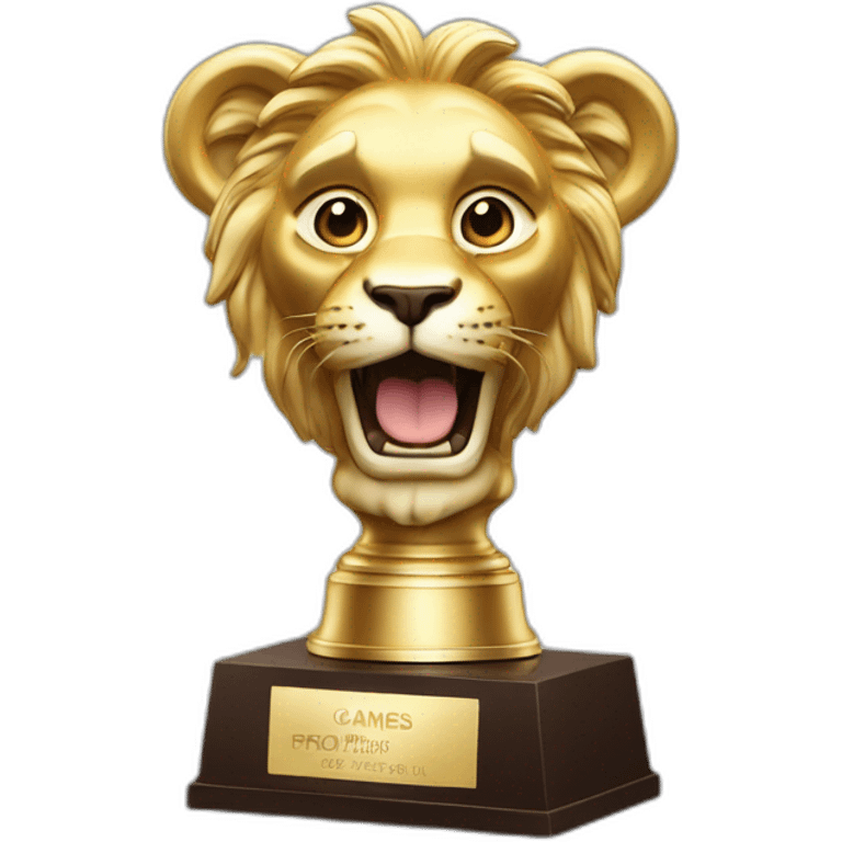 cannes lions trophy emoji