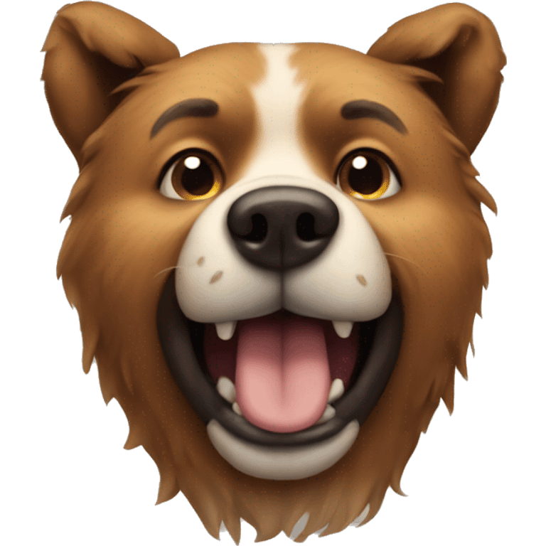 dog bear emoji