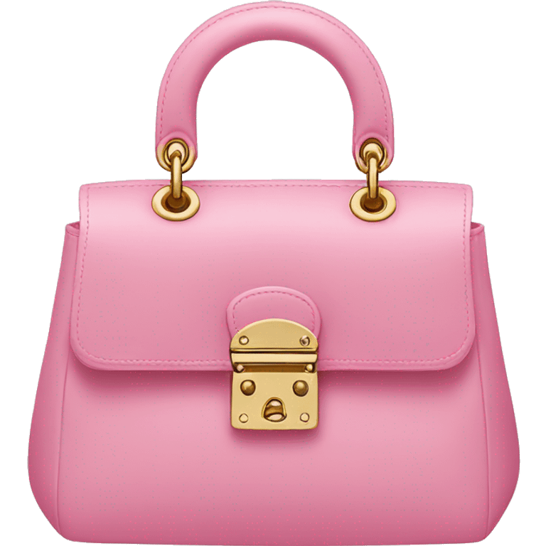 Pink dior bag  emoji