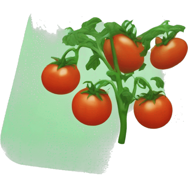 tomato on a coaster emoji