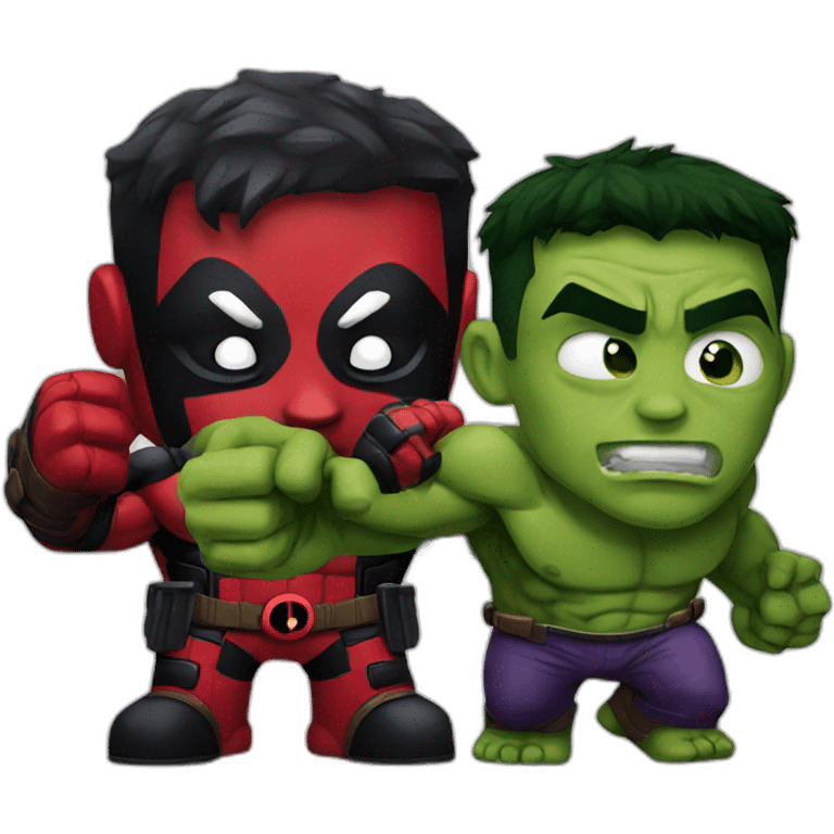 deadpool and hulk emoji