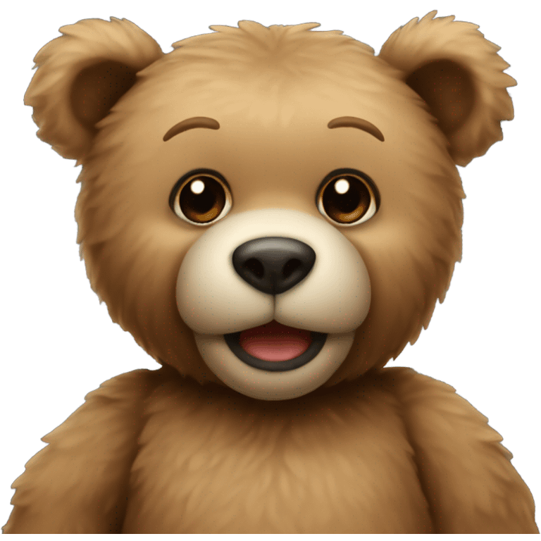 Teddy bear emoji