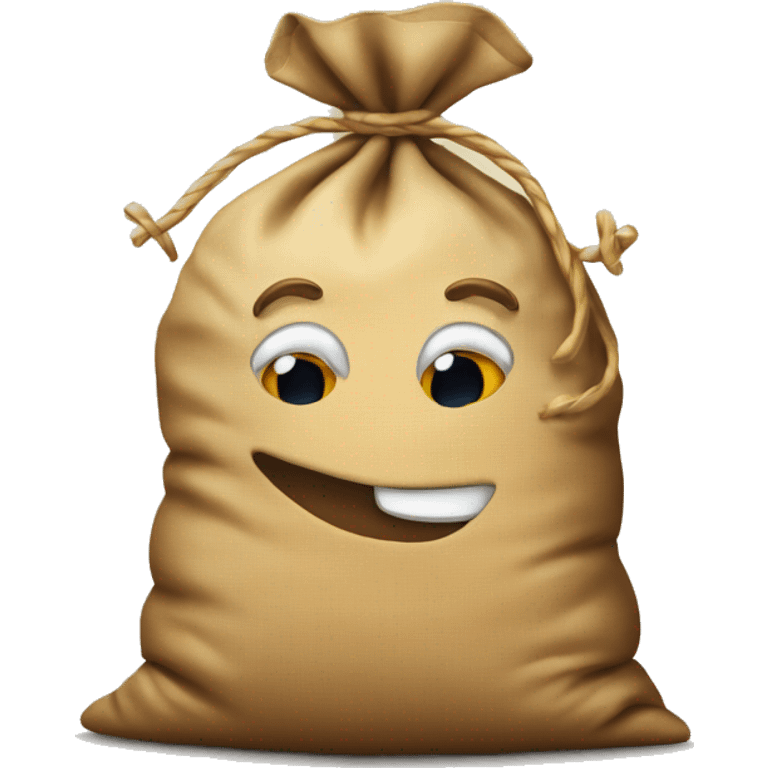 sack full of Christmas presents emoji