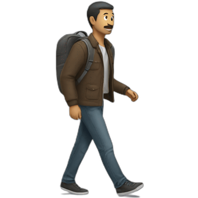 man walking emoji