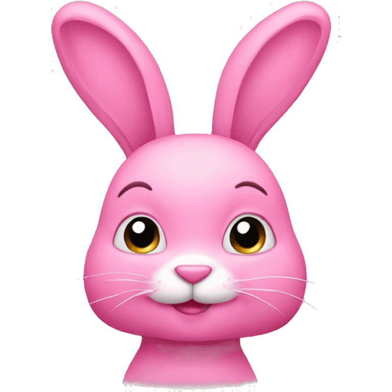 Pink bunny  emoji