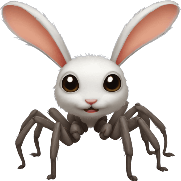 Bunny spider hybrid emoji