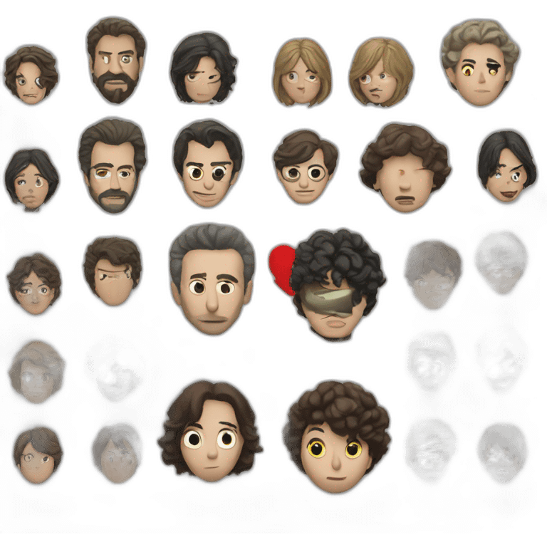 Money heist movie emoji