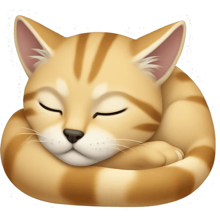 Sand Cat doing Sleeping emoji