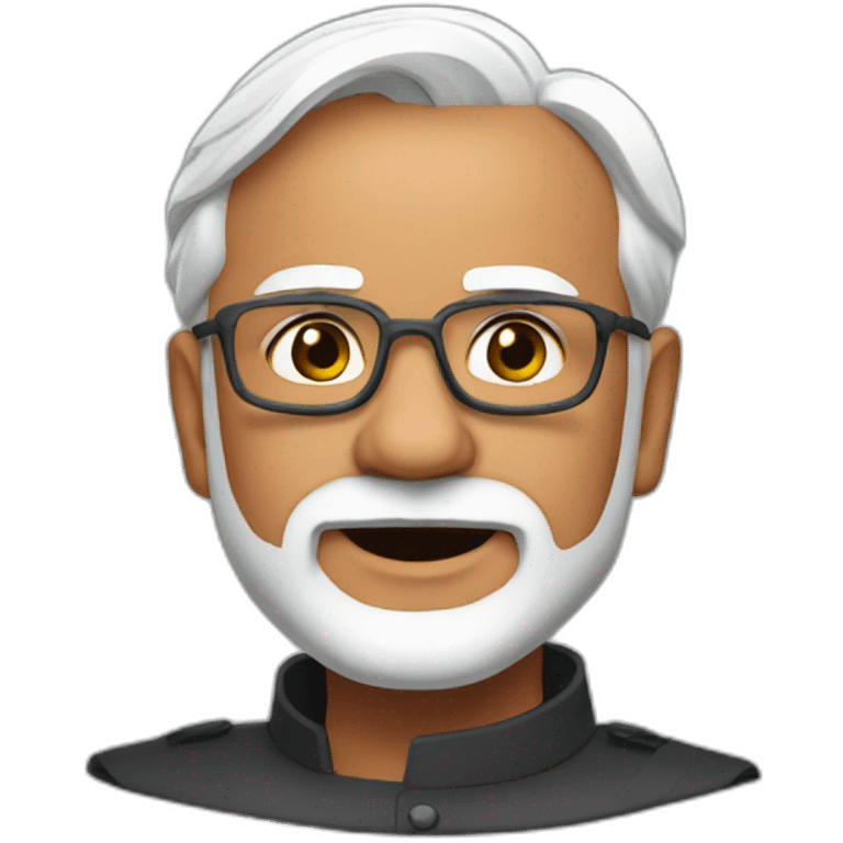 Narendra Modi super man emoji