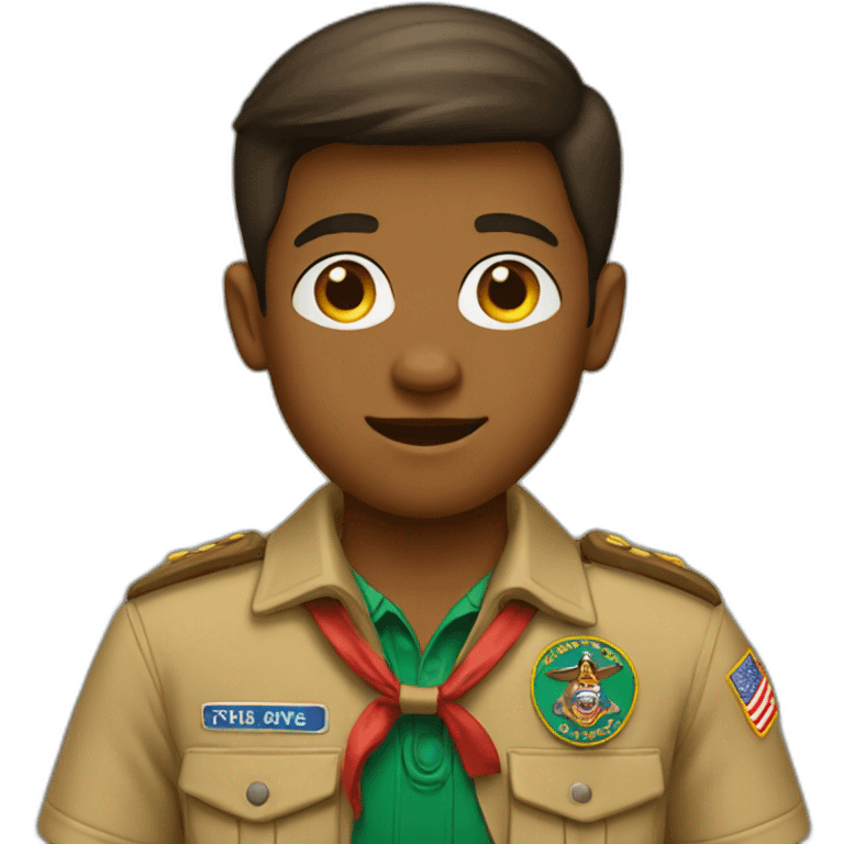 boy scout emoji