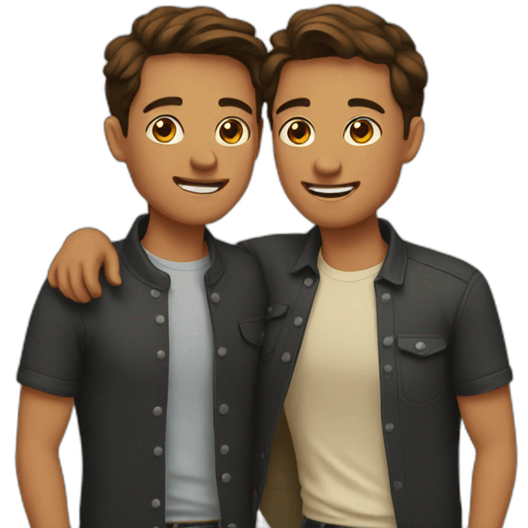 Gay couple emoji