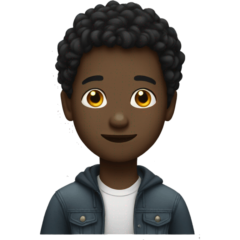 Black boy emoji