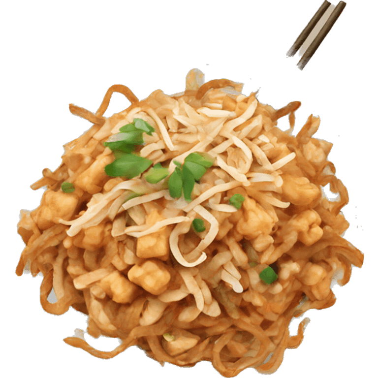 Pad thai emoji