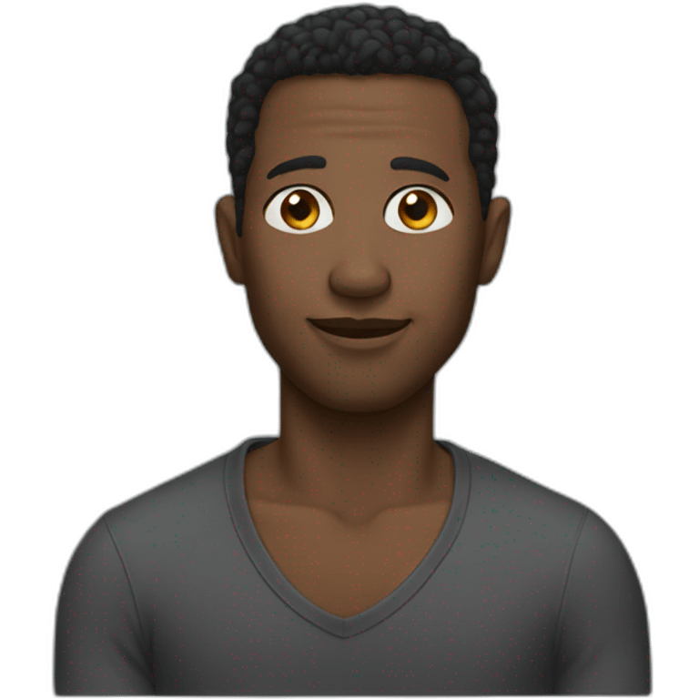 Black men emoji