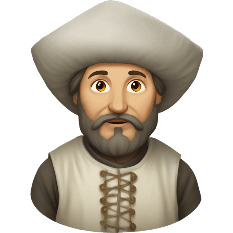 16th century Russian peasant emoji