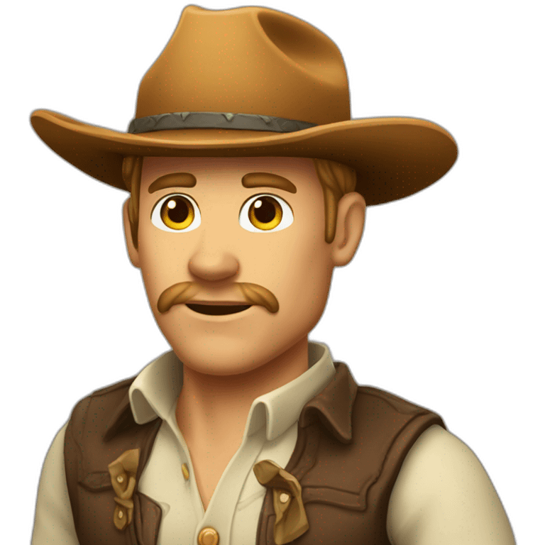 Cow-boy bourgeois  emoji