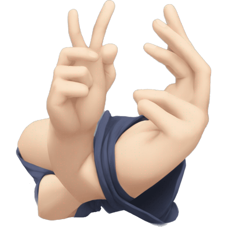 Jujutsu kaisen jogo hand sign emoji