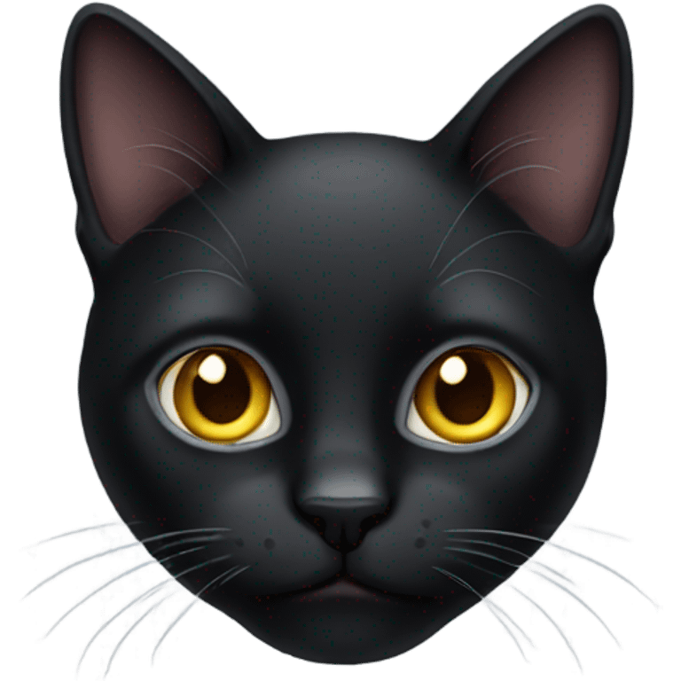 black cat face emoji emoji