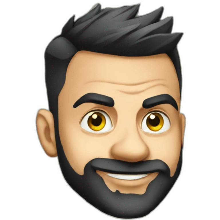 Virat Kohli with money emoji