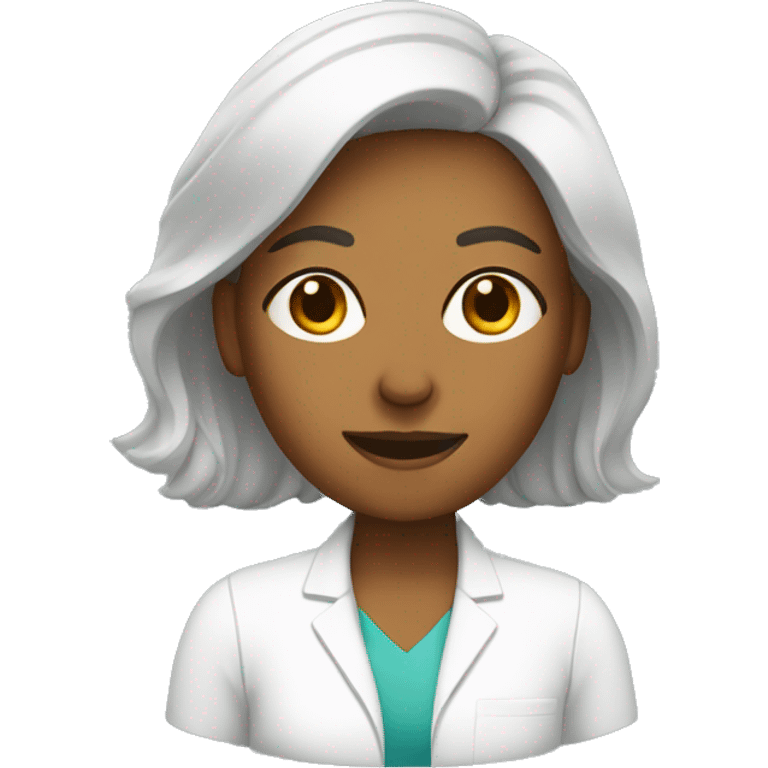 a female therapist emoji