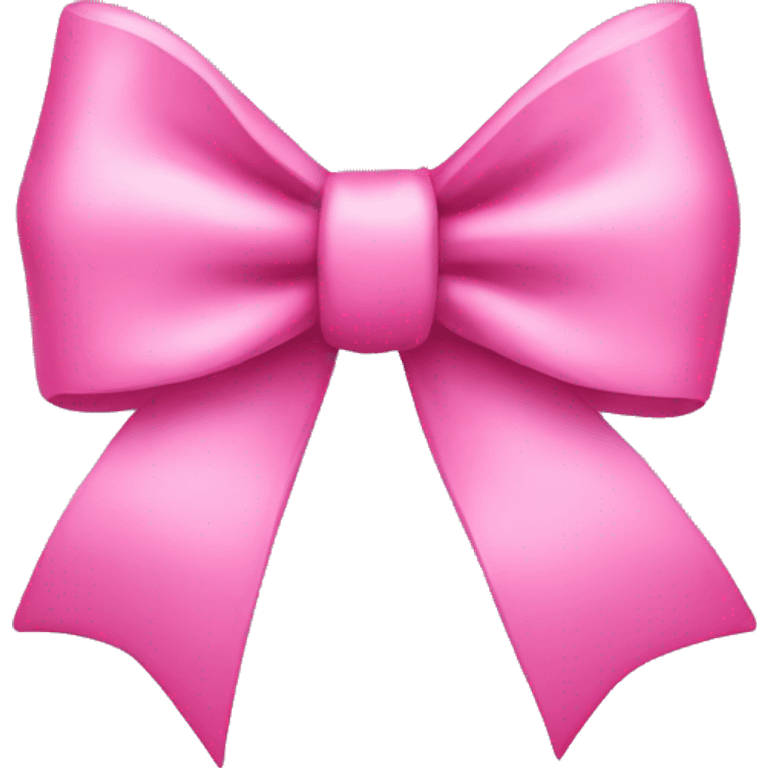 Pink bow emoji