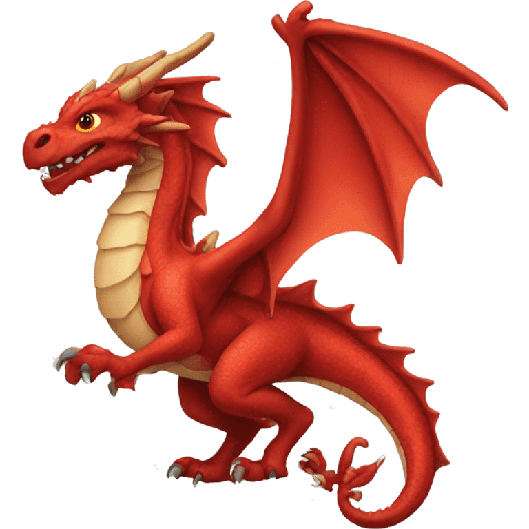 Red dragon emoji