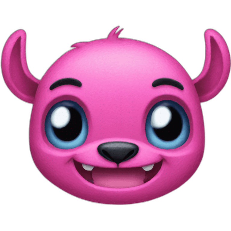 Pink stich  emoji